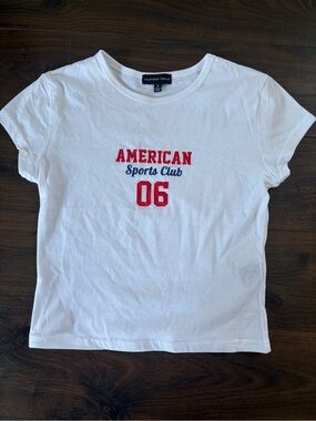 White Kids "American Sports Club 06" Graphic Tee